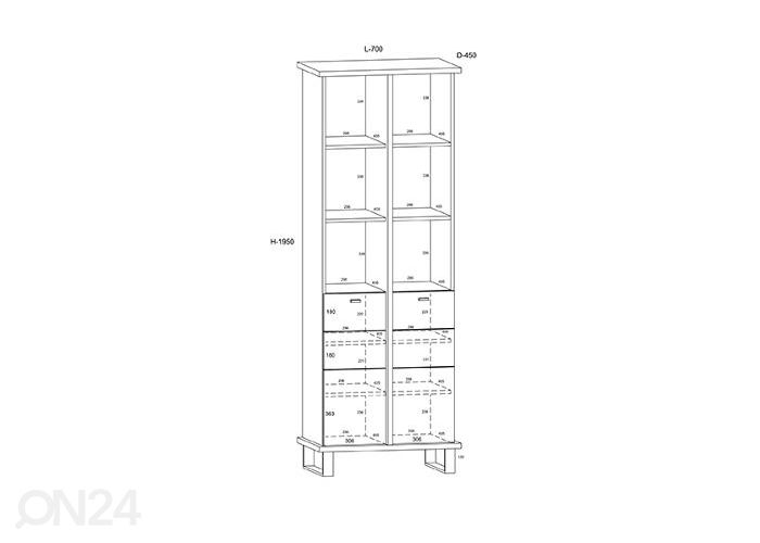 Шкаф-полка увеличить