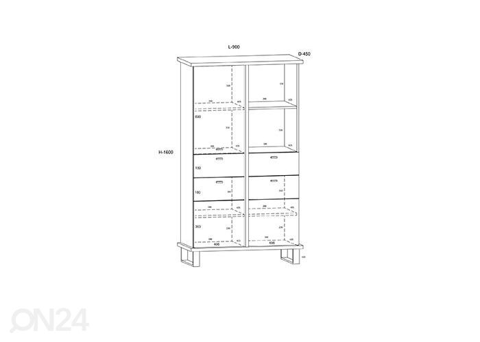 Шкаф-полка увеличить