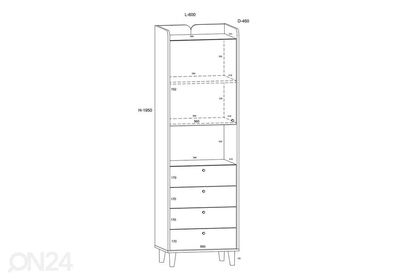 Шкаф-полка увеличить