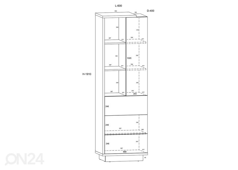 Шкаф-полка увеличить