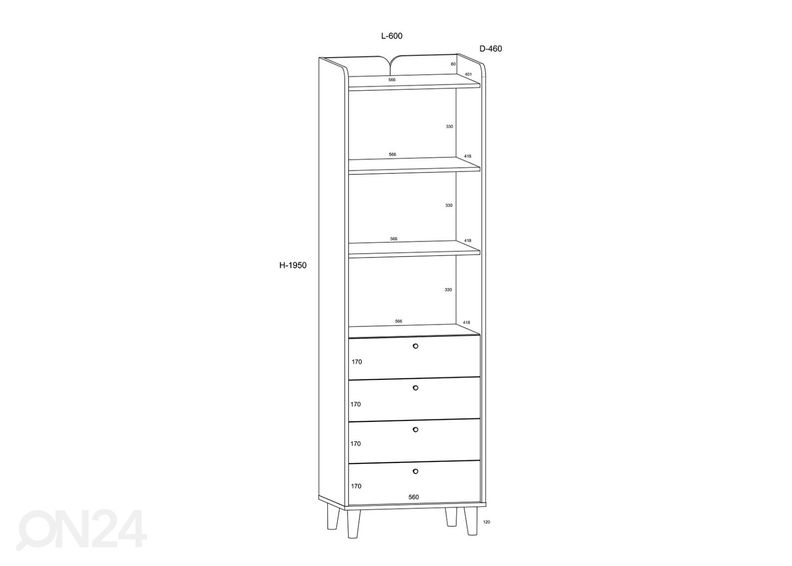 Шкаф-полка увеличить