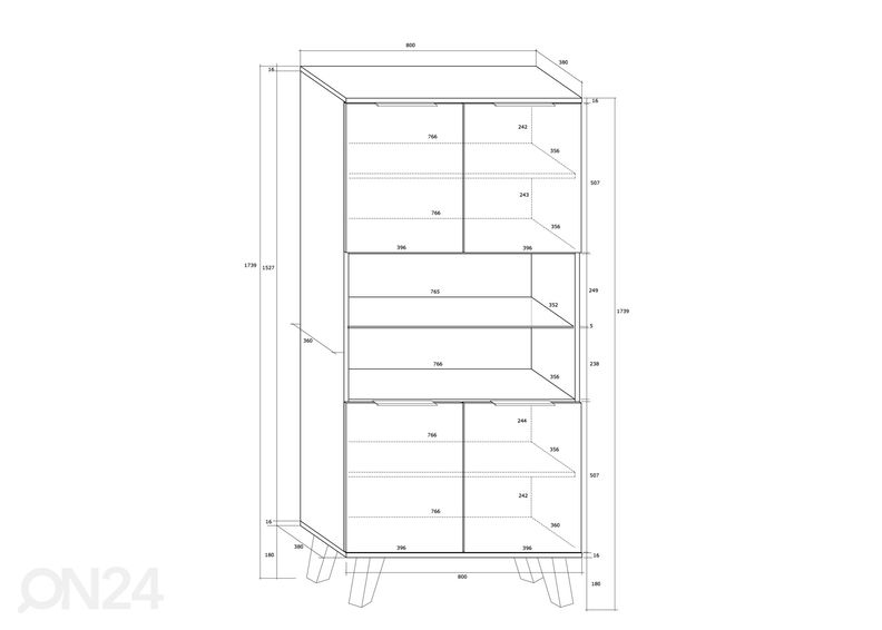 Шкаф-полка Kilty 80 cm увеличить