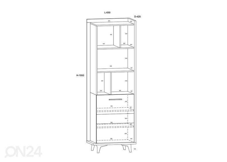 Шкаф-полка Kinsale 65 cm увеличить