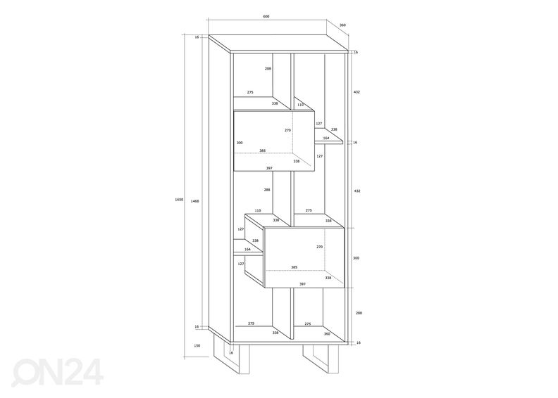 Шкаф-полка Rossca 60 cm увеличить