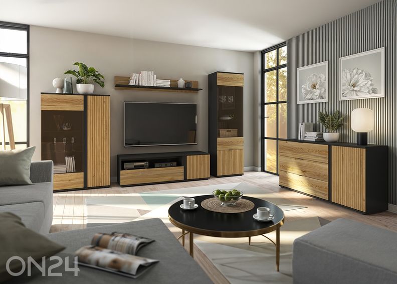 Шкаф со стеклянной дверью Luen увеличить