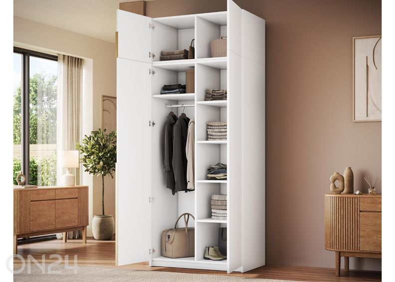 Шкаф с зеркалом Alera II 100 см увеличить