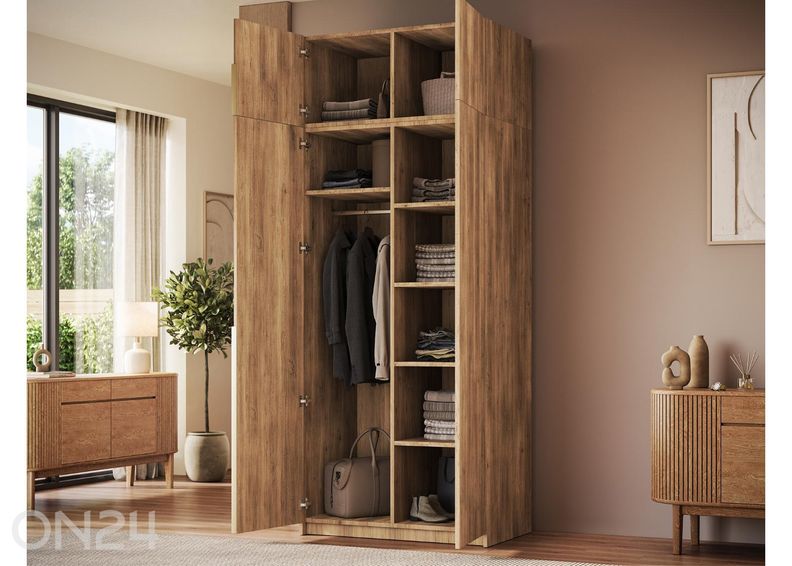 Шкаф с зеркалом Alera II 100 см увеличить