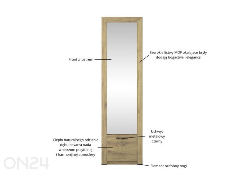 Шкаф с зеркалом Sapori увеличить