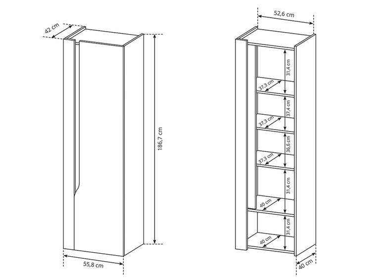 Шкаф увеличить