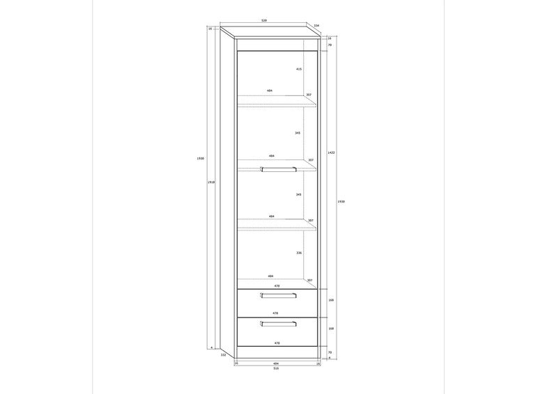 Шкаф Cobhy 52 cm увеличить