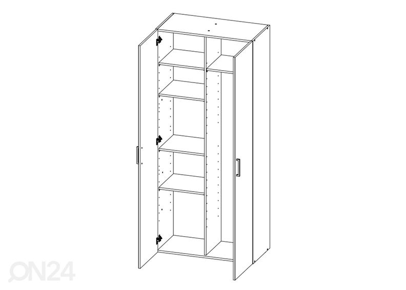 Шкаф MRK 642 80 cm увеличить