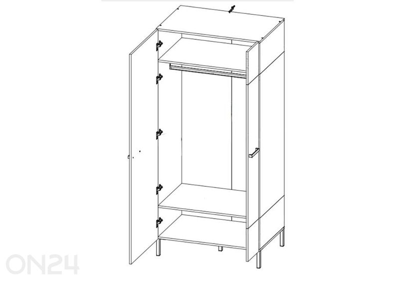 Шкаф Santes 90,2 см увеличить