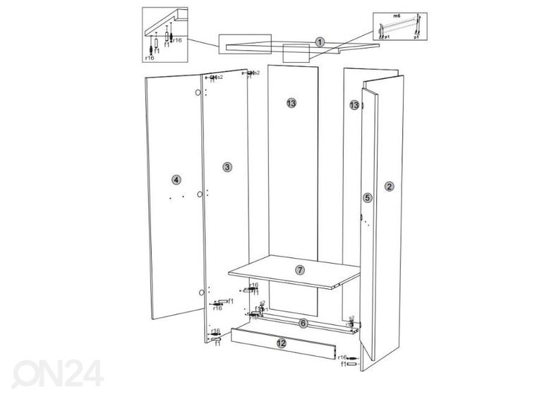 Шкаф Top mix 60 см увеличить
