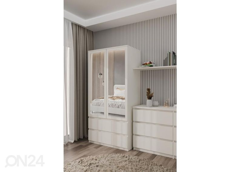 Шкаф Trent 90 см, с зеркалом увеличить