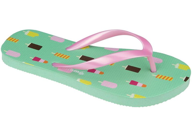 Шлепанцы для девочек Print Waikiki Beach увеличить