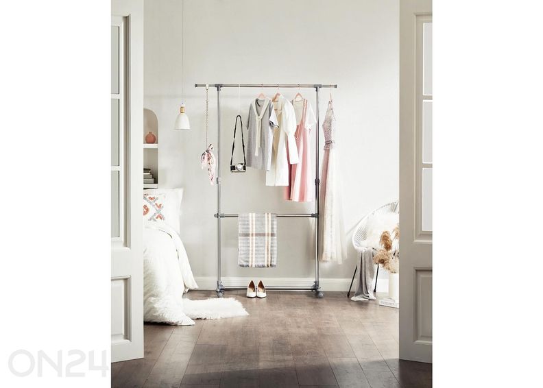 Штанга на колесах, серебристая увеличить