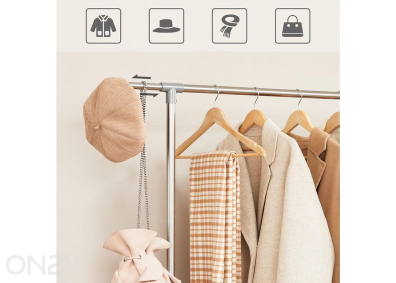 Штанга на колесах, серебристая увеличить