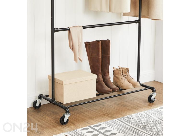 Штанга на колесах, черная увеличить