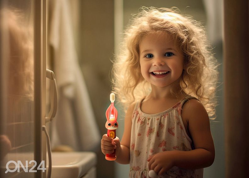 Электрическая зубная щетка для детей Sencor SOC0911RS, красная увеличить