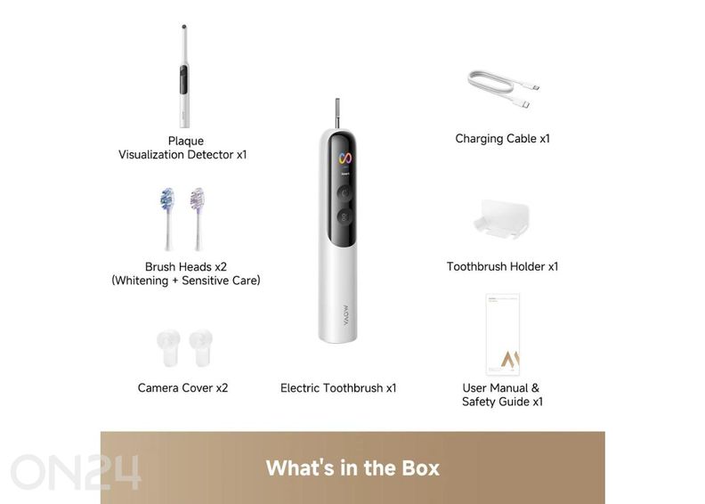 Электрическая зубная щётка MOVA Fresh 20 Vision увеличить