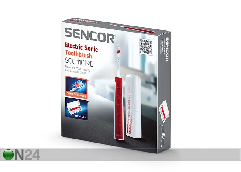 Электрическая зубная щётка Sencor SOC1101RD увеличить