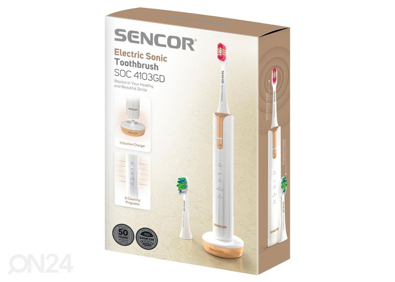 Электрическая зубная щётка Sencor SOC4103GD увеличить