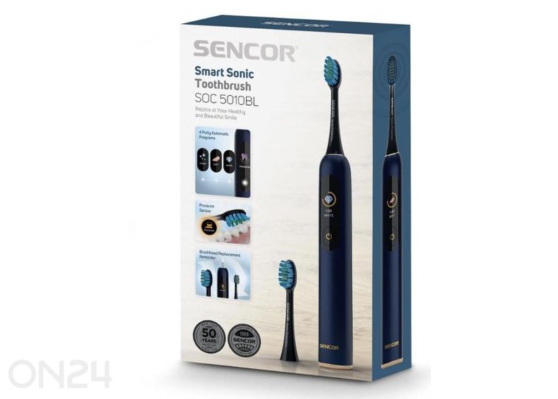 Электрическая зубная щетка Sencor SOC5010BL увеличить