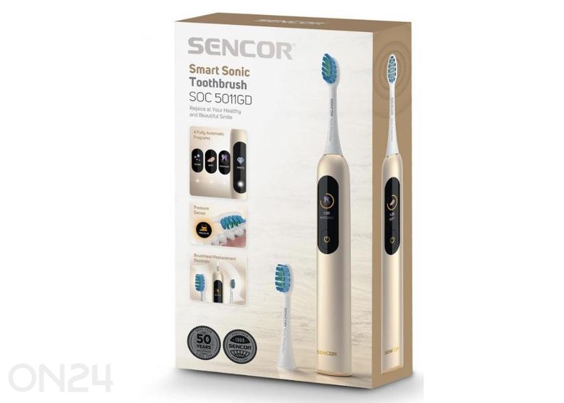 Электрическая зубная щетка Sencor SOC5011GD увеличить