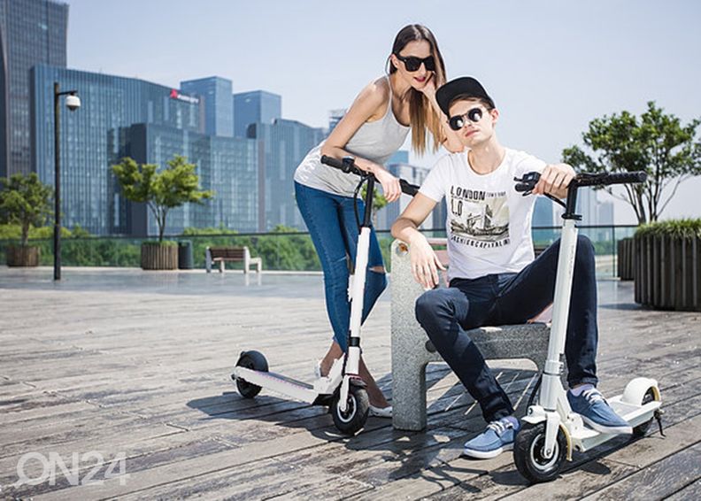 Электрический самокат увеличить