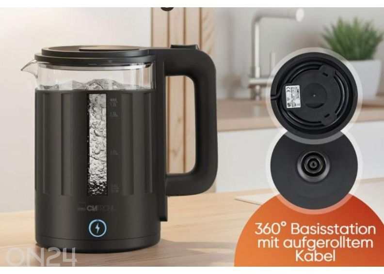 Электрический чайник Clatronic WK 3837 G, 1,7 л увеличить