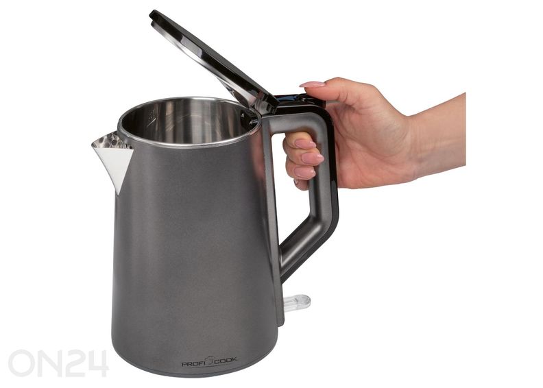 Электрический чайник ProfiCook 1,5 л PCWK1290, графитовый увеличить