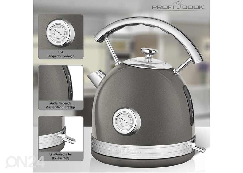 Электрический чайник ProfiCook 1,7 л PCWKS1192A увеличить