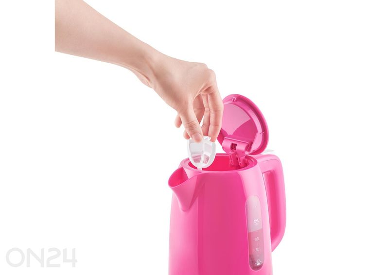 Электрический чайник Sencor 1 L SWK1028RS, розовый увеличить