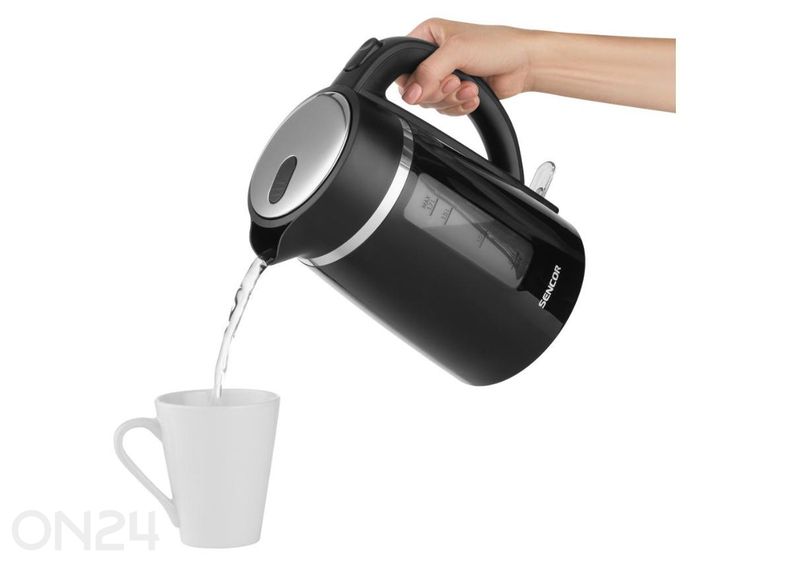 Электрический чайник Sencor SWK2710BK, 1,7 л, чёрный увеличить