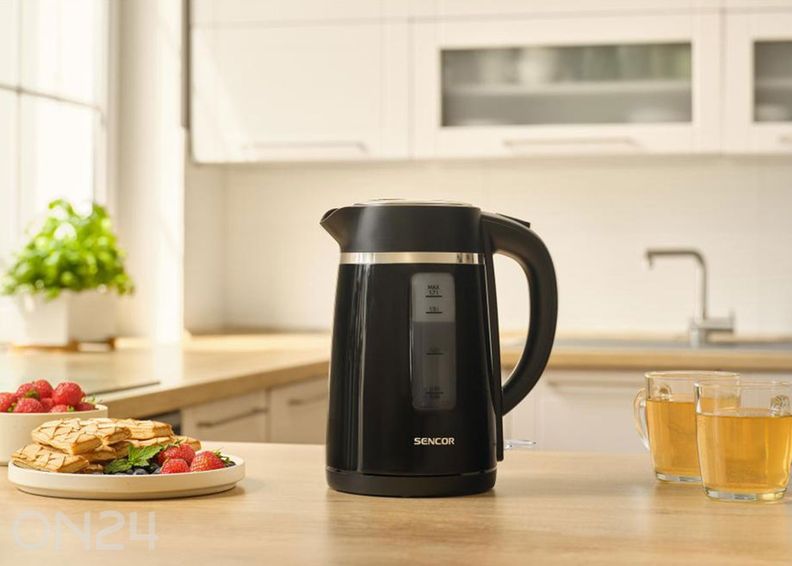 Электрический чайник Sencor SWK2710BK, 1,7 л, чёрный увеличить