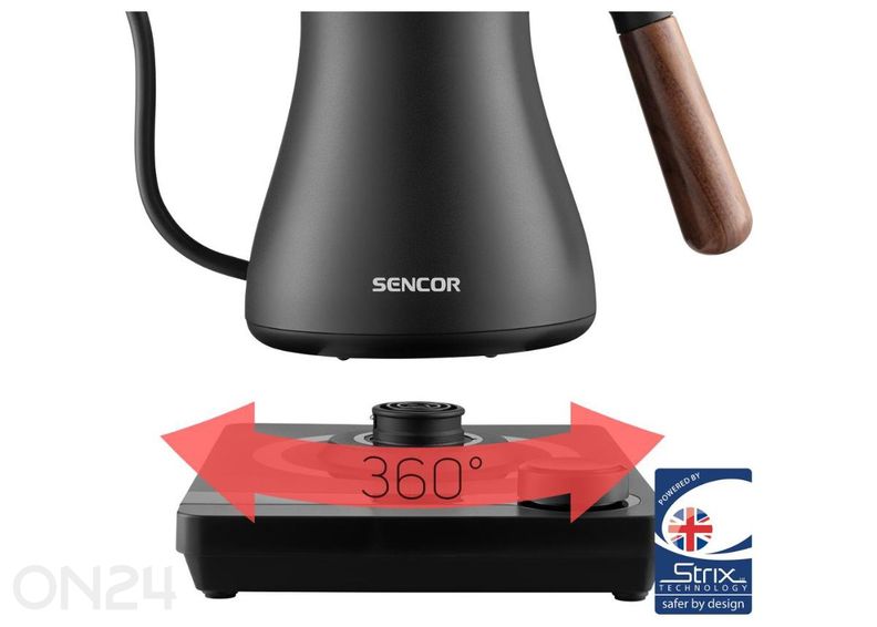 Электрический чайник Sencor SWK2828BK, чёрный увеличить