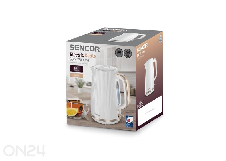 Электрический чайник Sencor SWK7510WH, белый увеличить