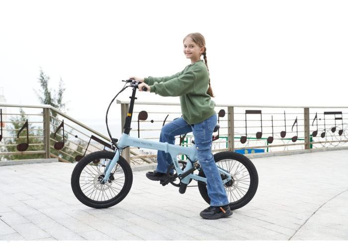 Электровелосипед складной ADO A20 AIR, серый увеличить