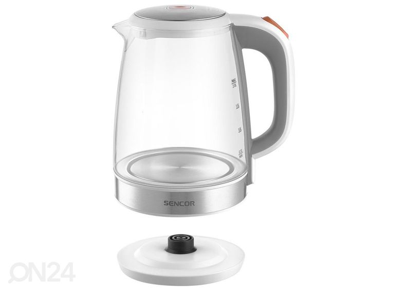 Электрочайник со стеклянным корпусом Sencor SWK20A80GY увеличить
