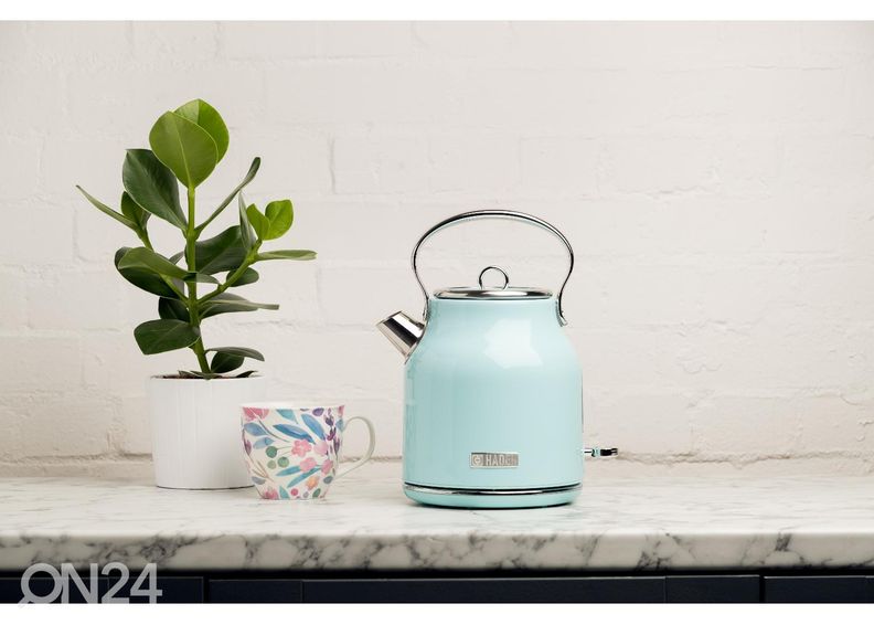 Электрочайник Haden Heritage 1,7 л, бирюзовый увеличить