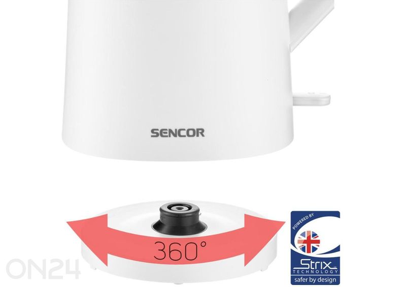 Электрочайник Sencor 1,7 L SWK0550WH, белый увеличить