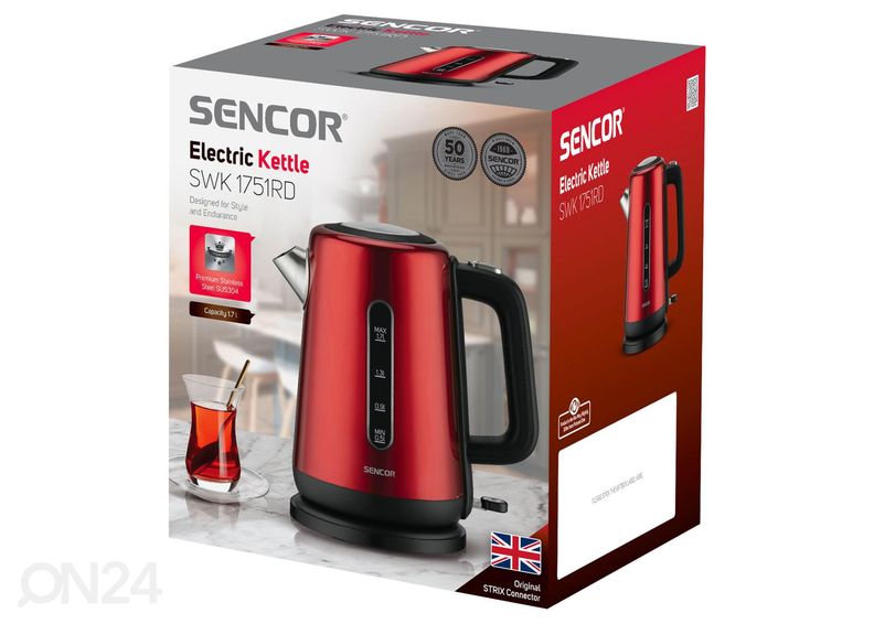 Электрочайник Sencor SWK1751RD увеличить
