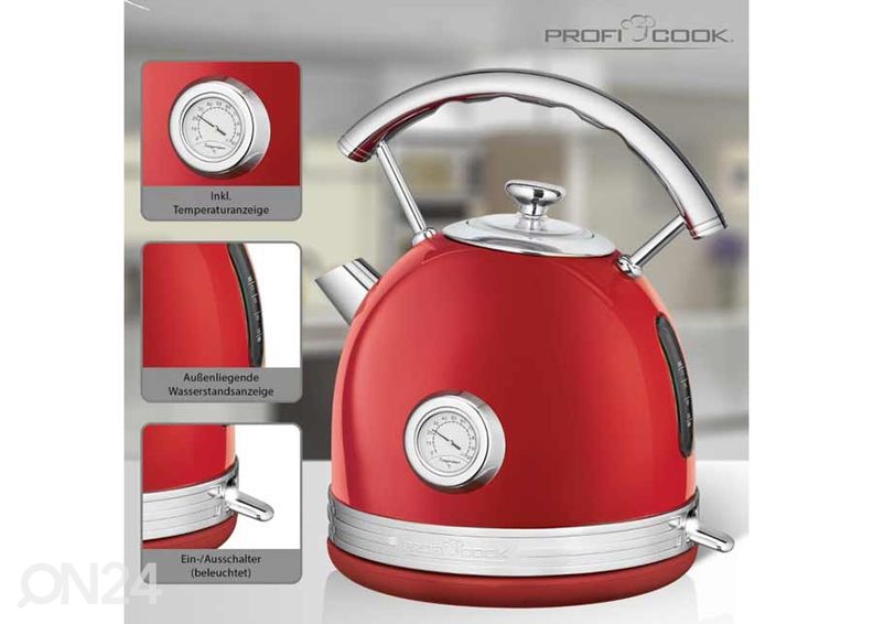 Электро- чайник ProfiCook 1,7 л увеличить
