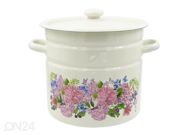 Эмалированная кастрюля 12 л увеличить