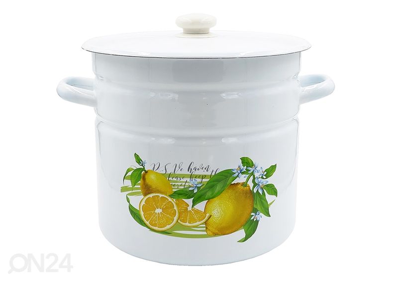 Эмалированная кастрюля 12 л увеличить