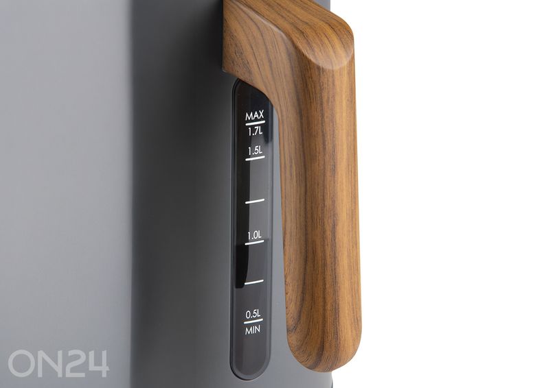 Эмалированный чайник Domo 1,7 л, антрацитовый увеличить