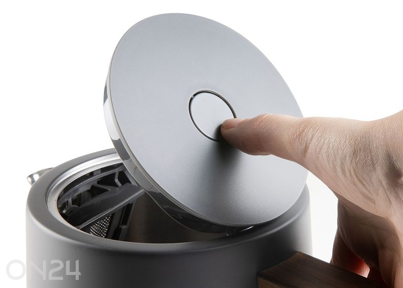 Эмалированный чайник Domo 1,7 л, антрацитовый увеличить