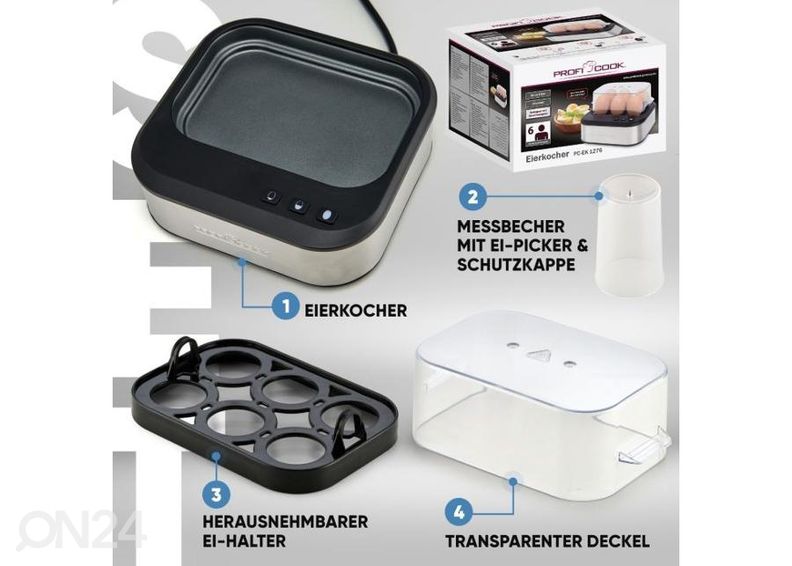 Яйцеварка ProfiCook PCEK1276 увеличить
