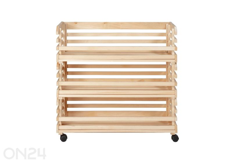 Ящики для хранения Vegetables 3 шт, сосна увеличить