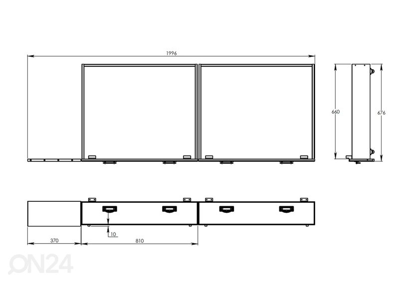 Ящики кроватные Dorthe увеличить